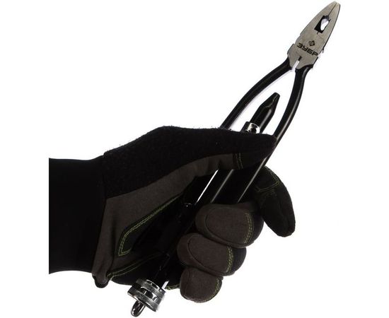 Плоскогубцы Зубр ЭКСПЕРТ с кусачками, для скручивания проволоки, автоматические, 250мм 23803 – изображение 2