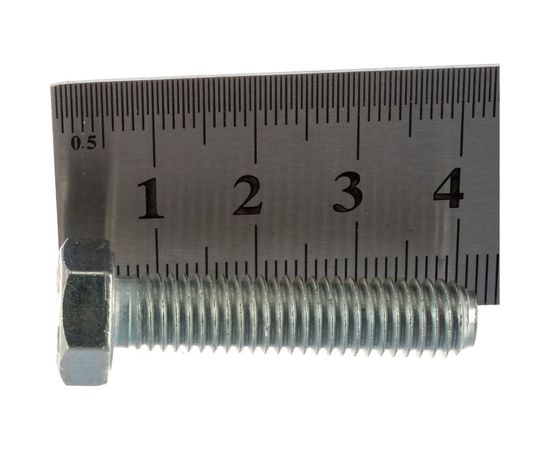 Болт Метиз-Эксперт М8х35 Оц DIN 933 уп. 250 шт. 00-00015427 – изображение 2