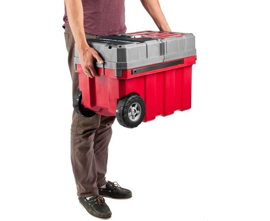 Ящик-тележка для инструмента ЗУБР "МЕГА БОКС" пластиковый, 24", Профессионал 38133-24 – изображение 10