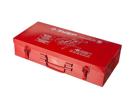 Сварочный аппарат для полипропиленовых труб, 800Вт, 50-300С, насадки 20, 25, 32, 40 , 50, 63мм, металлический кейс, 220В ЗУБР МАСТЕР АСТ-800 – изображение 8