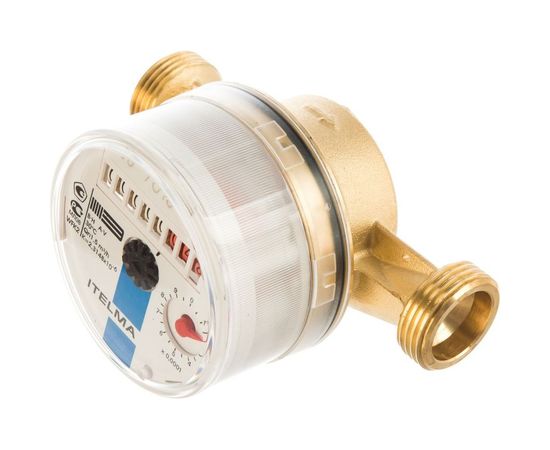 Счетчик воды ХВС Ителма 1/2 - 110мм без КМЧ Ит.Х-15 б/кмч – изображение 4