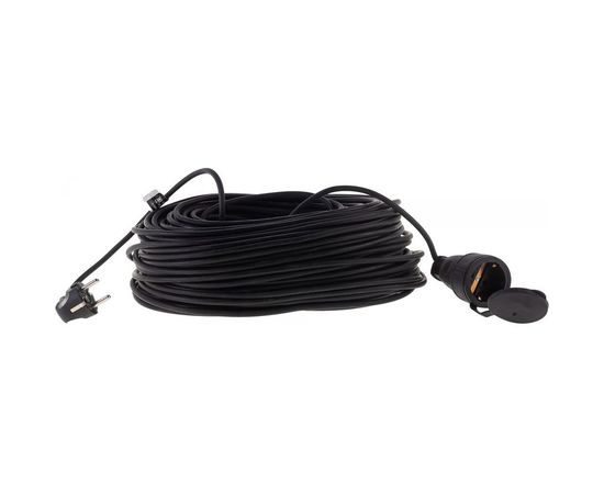 Удлинитель-шнур ЗУБР "ПВС 307-Ш", 50 м, 2500 Вт, 1 гнездо, ПВС 3х0,75 мм2, 55022-50 – изображение 6