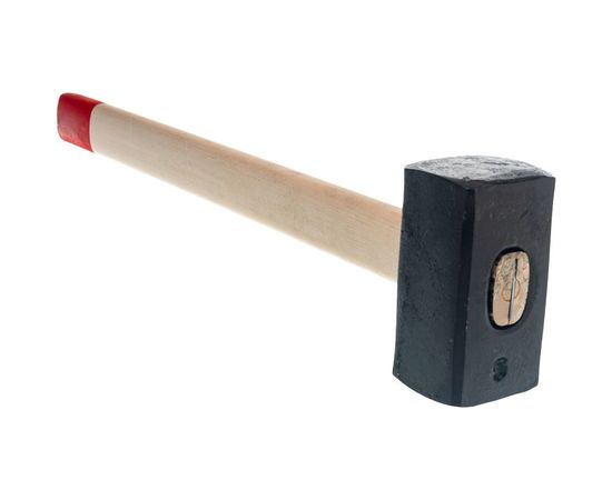 Кованая кувалда в сборе (деревянная ручка) 5 кг КУРС 45025 – изображение 4