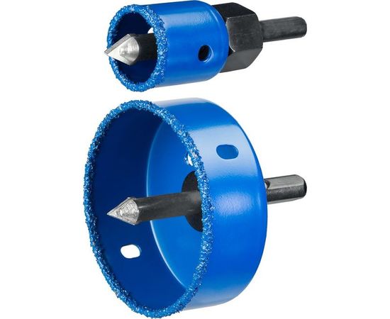 Набор ПРОФЕССИОНАЛ коронки-чашки 6 предметов (22-73 мм) Зубр 33360-H6 – изображение 2