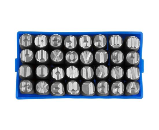 Буквенные клейма Зубр, шрифт 6 мм 21503-06_z01 – изображение 4