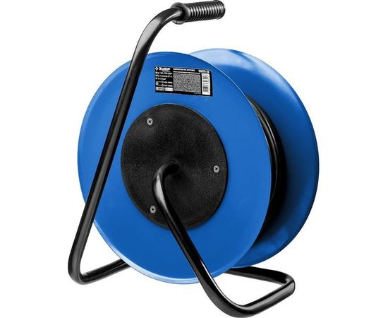 Удлинитель на катушке ЗУБР "КГ 325", 50 м, 4000 Вт, 4 гнезда, IP44, КГ 3х2,5 кв мм, 55079-50 – изображение 6