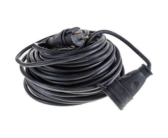 ЗУБР Удлинитель-шнур "КГ 325-Ш", 30 м, 4000 Вт, 1 гнездо, IP44, КГ 3х2,5 мм2, 55017-30 – изображение 4