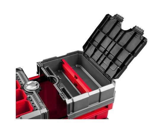 Ящик-тележка для инструмента ЗУБР "МЕГА БОКС" пластиковый, 24", Профессионал 38133-24 – изображение 6