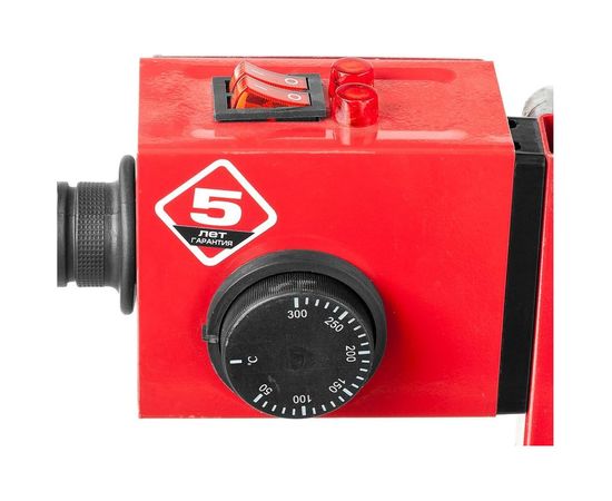 Сварочный аппарат для полипропиленовых труб, 1000/2000Вт, 50-300С, насадки 20, 25, 32, 40 , 50, 63мм, металлический кейс, 220В ЗУБР МАСТЕР АСТ-2000 – изображение 3