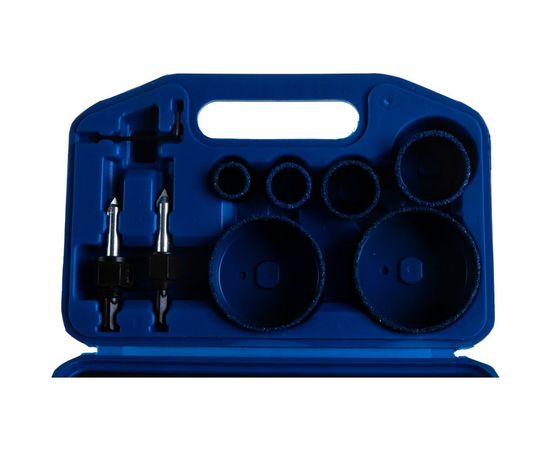 Набор ПРОФЕССИОНАЛ коронки-чашки 6 предметов (22-73 мм) Зубр 33360-H6 – изображение 10