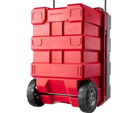 Ящик-тележка для инструмента ЗУБР "МЕГА БОКС" пластиковый, 24", Профессионал 38133-24 – изображение 3