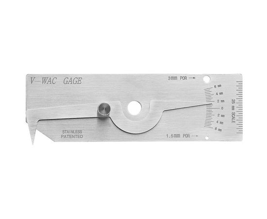 Шаблон сварщика V-WAC ЧК Челябинский Калибр 147984 