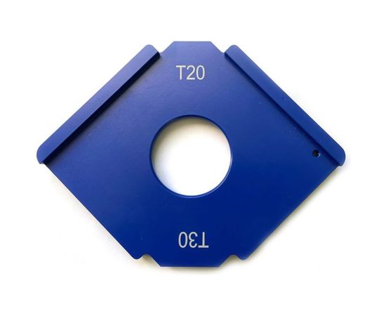 Шаблон РеСоурс прямой, двухсторонний, 20/30 мм, RST.005.Т20-Т30 