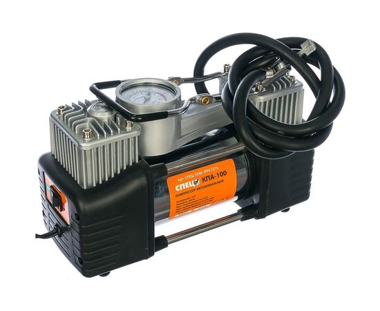 Поршневой автомобильный компрессор СПЕЦ КПА-100 СПЕЦ-3340 