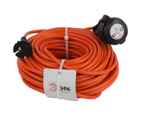 Силовой удлинитель ЭРА UPx12x130mIP44 в бухте, без заземления, 30м, 1 гнездо, ПВС 2x1 8/Б0046807 