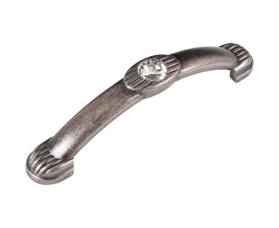 Ручка скоба ОФК комплект из 10 штук, 3030-96 старое серебро Tr-00000967 