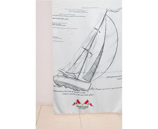 Штора для ванной Delphinium WS-817 парус, 180х180 104161 