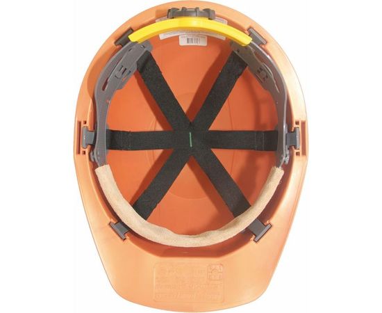 Защитная термостойкая каска РОСОМЗ СОМЗ-55 FavoriT Termo RAPID, оранжевая 76714 – изображение 2
