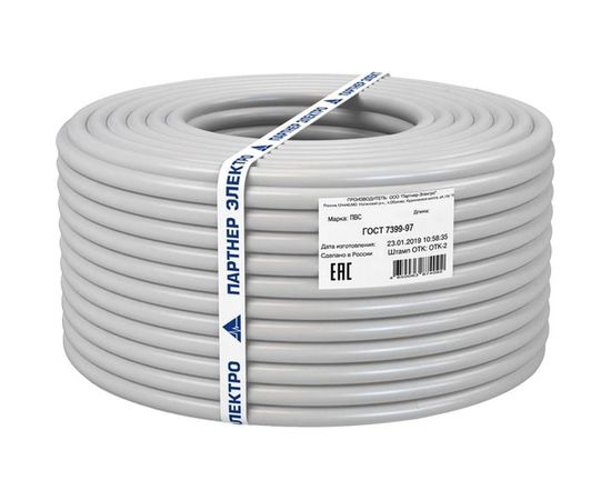Провод Партнер-Электро, ПВС 3х4 (20м) P020G-0307-C020 – изображение 2