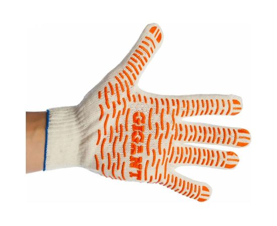 Перчатки х/б с ПВХ покрытием Gigant 10 класс GL10 – изображение 3