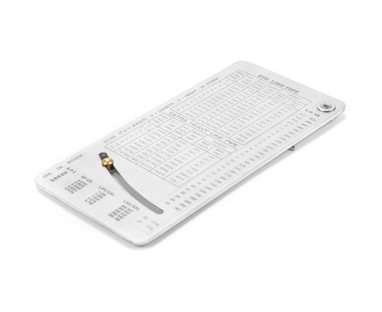 Шаблон сварщика WG 10 ЧК Челябинский Калибр 1047068 – изображение 3