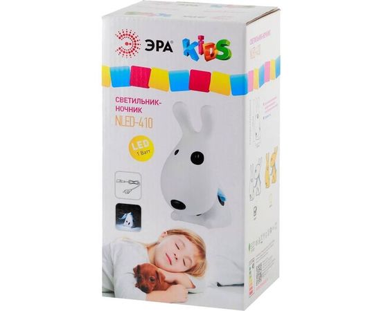 Настольный светильник ЭРА NLED-410-1W-W белый Б0003826 – изображение 2