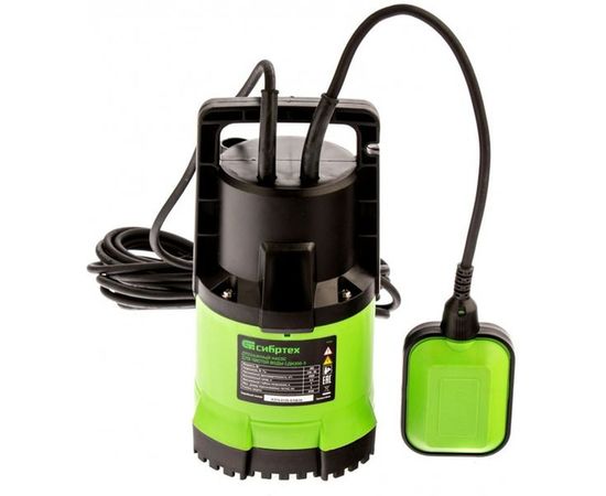 Дренажный насос для чистой воды СИБРТЕХ СДН300-5 97261 – изображение 4