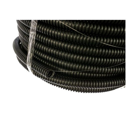 Гофрированная труба ЭРА ПНД черный d 20мм с зонд. легкая 50м Б0043780 – изображение 3