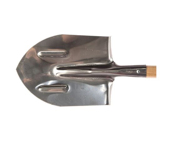 Штыковая лопата Gigant нержавейка 1,5мм с черенком 1с G-01-06-12-0013 – изображение 2