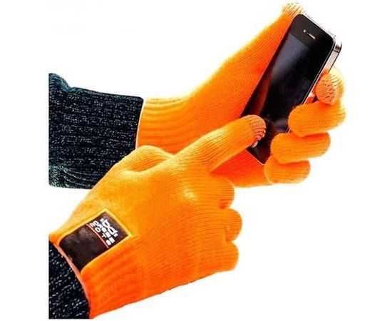 Сенсорные перчатки для смартфонов р. S оранжевые Dress Cote TOUCHERS 1-8-005 – изображение 2