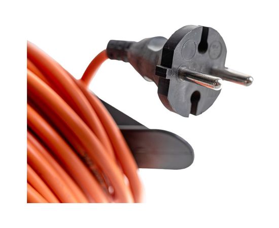 Удлинитель шнур Партнер-Электро GardenLine на рамке б/з ПВС 2х0,75 6A 50м IP 44 US201A-150OR – изображение 5