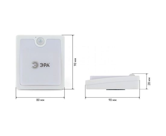 Фонарь-пушлайт + датчик ЭРА SB-701, диммер, датчик света, 3хААА, блистер Б0033761 – изображение 2