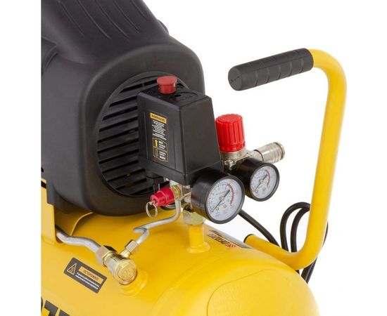 Воздушный компрессор DENZEL DLC1300/24 безмасляный 1,3 кВт, 24 литра, 206 л/мин 58171 – изображение 10