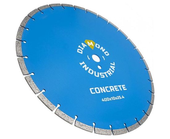 Диск алмазный сегментный по бетону (400х25.4 мм) Diamond Industrial DIDC400 – изображение 2