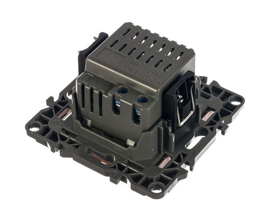 Поворотно-нажимной светорегулятор ЭРА 12410114 400ВА, 230В, IP20 Б0019364 – изображение 2