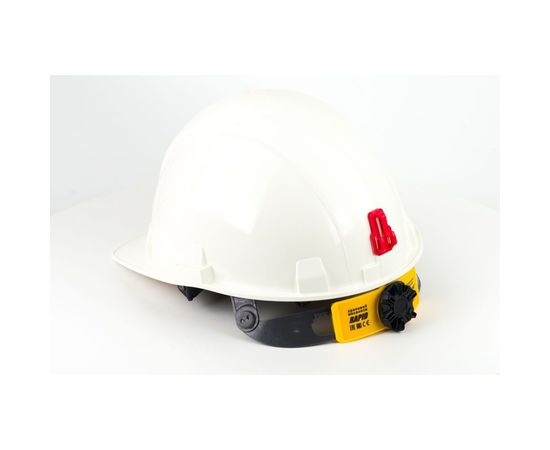 Защитная термостойкая каска РОСОМЗ СОМЗ-55 FavoriT Termo RAPID, белая 76717 – изображение 3