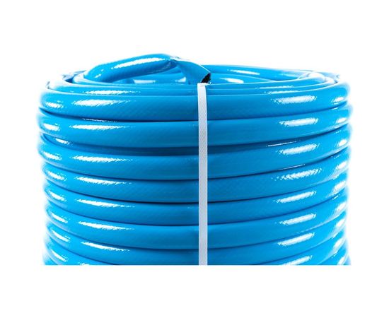 Поливочный армированный трехслойный шланг СИБРТЕХ Родничок 3/4", 50 м 67529 – изображение 3