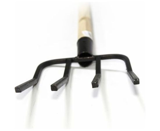 Садово-огородные сварные вилы Gigant 4-х рогие 10мм с черенком G-01-06-12-0005 – изображение 2