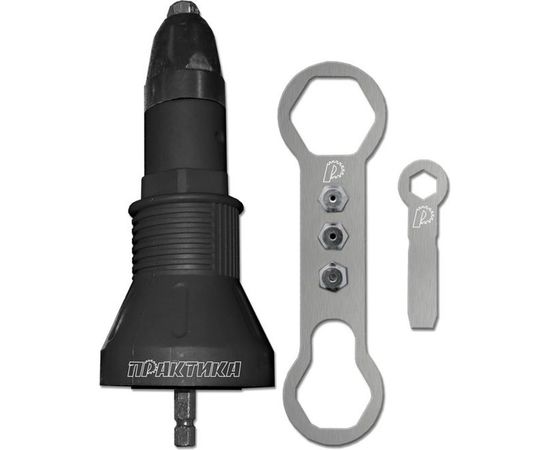 Насадка-заклепочник 2.4-4.8 мм для шуруповерта ПРАКТИКА 791-608 – изображение 9