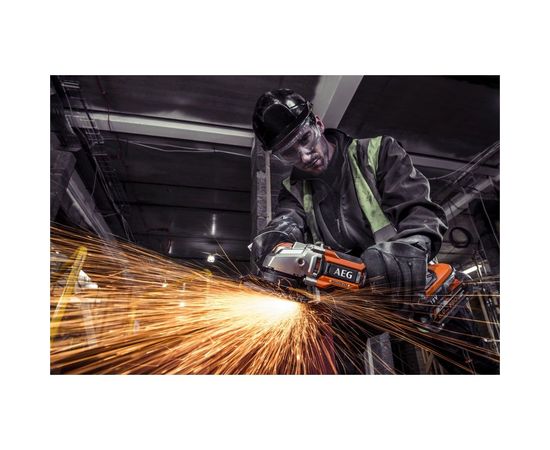 Бесщеточная угловая шлифмашина AEG BEWS18-125BL PX-602C 4935464422 – изображение 3