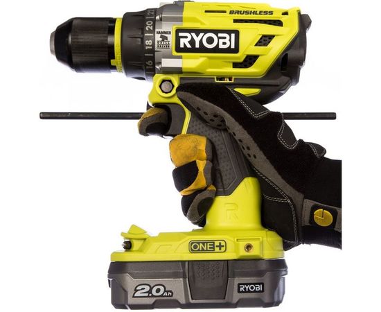 Бесщеточная ударная дрель-шуруповерт Ryobi ONE+ R18PD7-220B 5133004295 – изображение 4