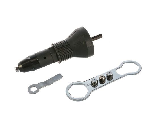 Насадка-заклепочник 2.4-4.8 мм для шуруповерта ПРАКТИКА 791-608 – изображение 7