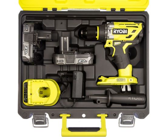 Бесщеточная ударная дрель-шуруповерт Ryobi ONE+ R18PD7-220B 5133004295 – изображение 3