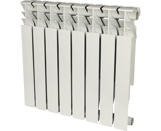 Алюминиевый радиатор ROMMER Plus 500 8 секций RAL9016 89565 