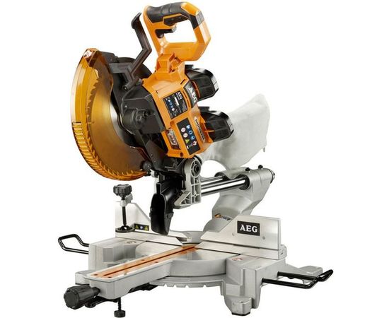 Бесщеточная аккумуляторная торцовочная пила AEG BPS18-254BL-0 459336 