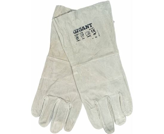 Спилковые краги сварщика Gigant SPL1 