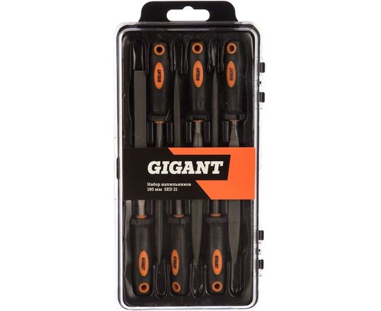 Набор напильников Gigant 180 мм SED 21 