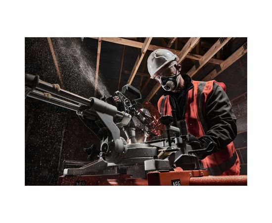 Бесщеточная аккумуляторная торцовочная пила AEG BPS18-254BL-0 459336 – изображение 6