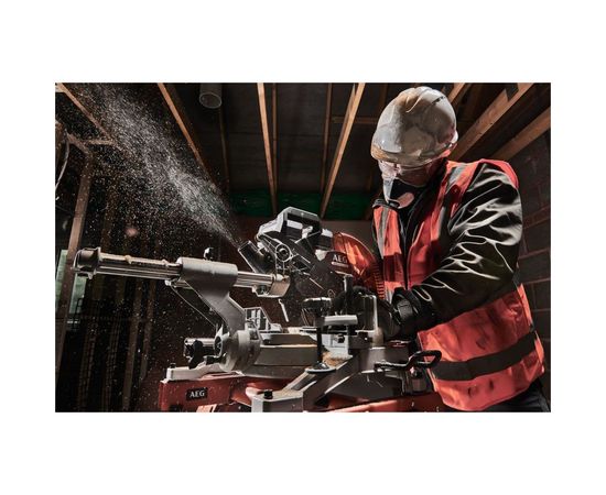 Бесщеточная аккумуляторная торцовочная пила AEG BPS18-254BL-0 459336 – изображение 5