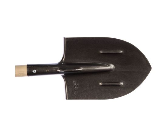 Штыковая лопата из рельсовой стали с черенком и ребрами жесткости Gigant GRL-01 – изображение 6